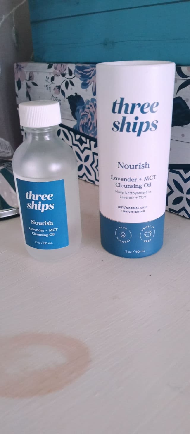 Three Ships Nourish Lavender + MCT Cleansing Oil review photo by Shain