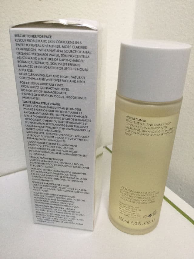 Eve Lom Rescue Toner review photo by shamiza