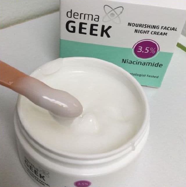 Derma Geek Nourishing Facial Night Cream Niacinamide 3.5% review photo by shamiza