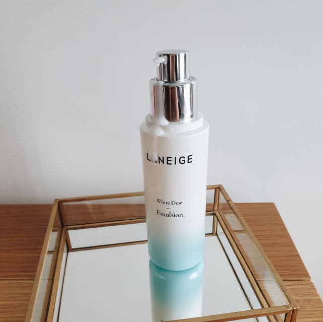 Laneige White Dew Emulsion review photo by shaneonawhim