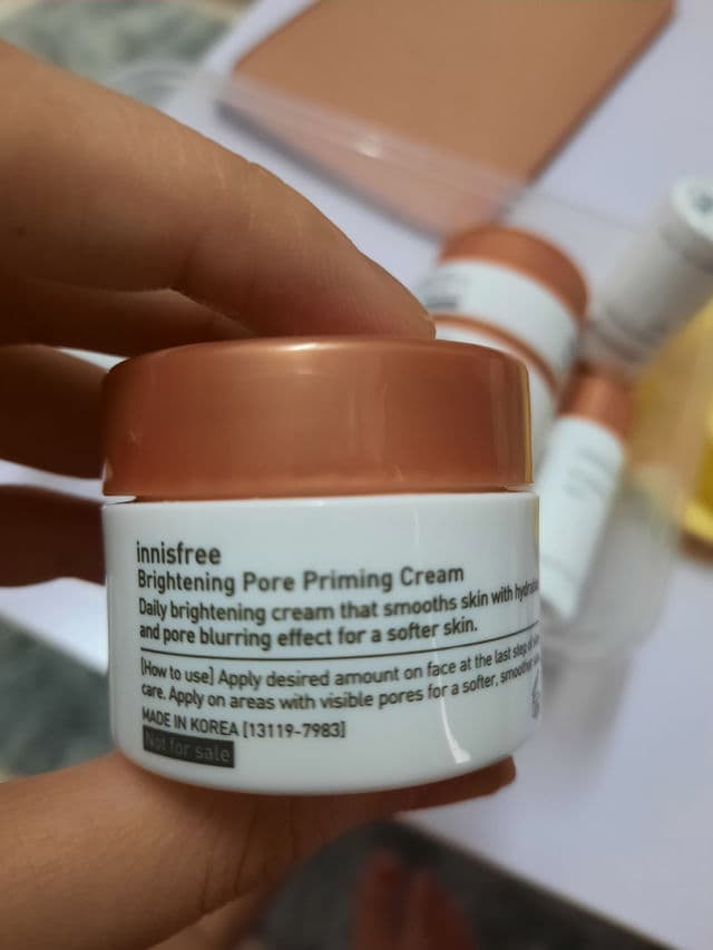 INNISFREE Brightening & Pore-Caring Cream review photo by sheananan