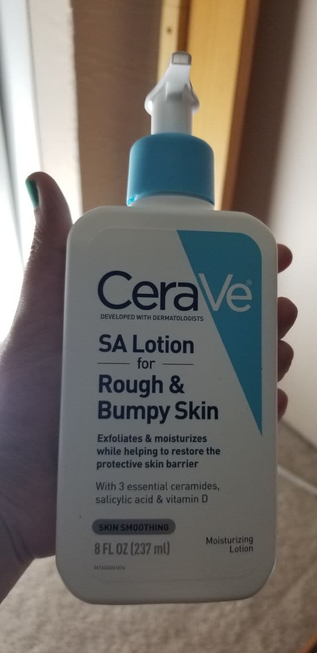 CeraVe SA Lotion for Rough & Bumpy Skin review photo by skincarebysheena