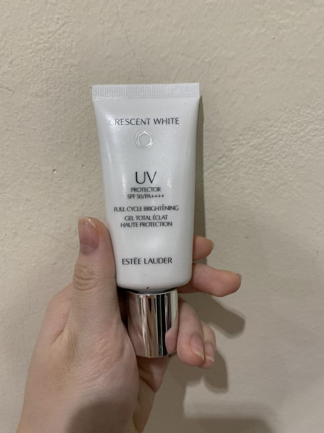 Estee Lauder Crescent White Full Cycle Brightening UV Protector SPF 50 review photo by sheeniunni