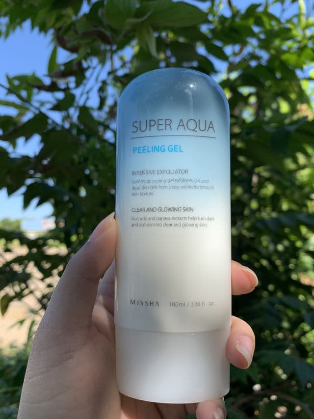 MISSHA Super Aqua Peeling Gel review photo by Kirstenchan