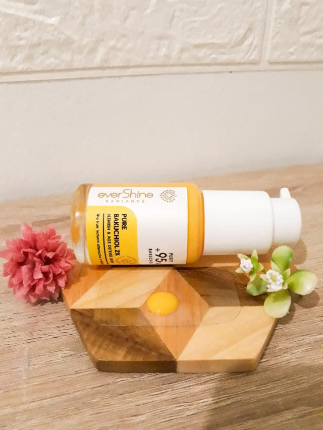 everShine Pure Bakuchiol 2% Blemish & Age Defense Serum review photo by shellaemnl