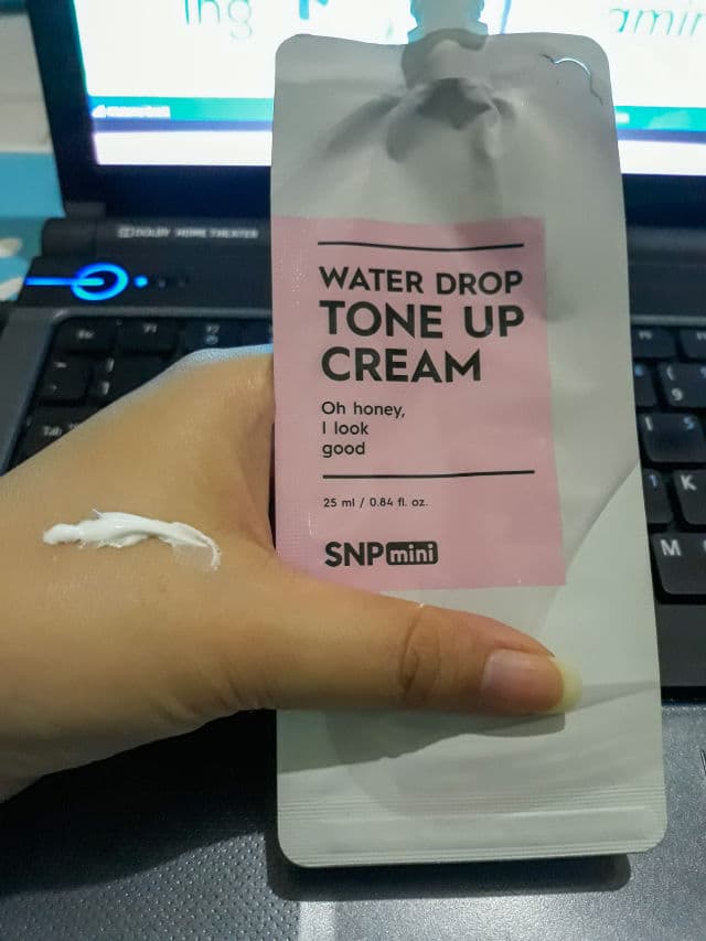 SNP Mini - Water Drop Tone Up Cream review photo by shellaemnl