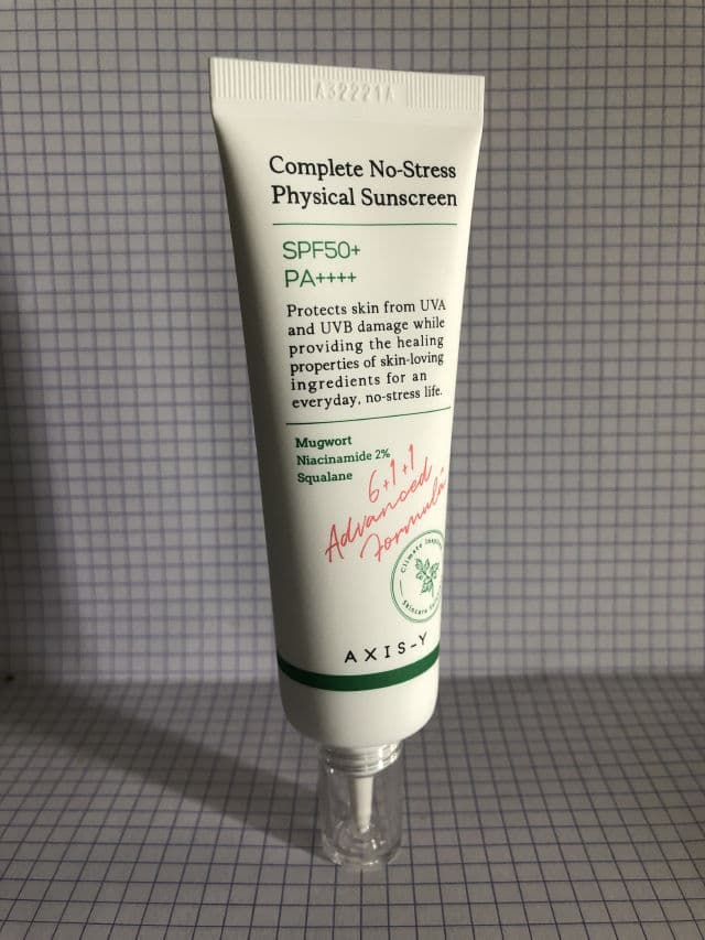 AXIS-Y Complete No-Stress Physical Sunscreen SPF 50+ PA++++  review photo by sher88