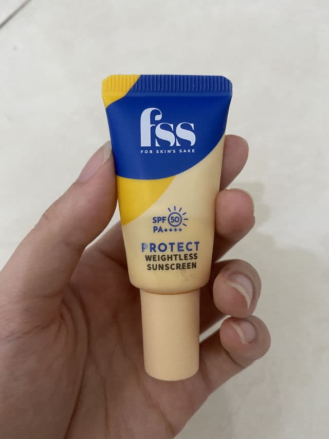 For Skin's Sake Weightless Sunscreen SPF 50 PA++++ review photo by shierenn