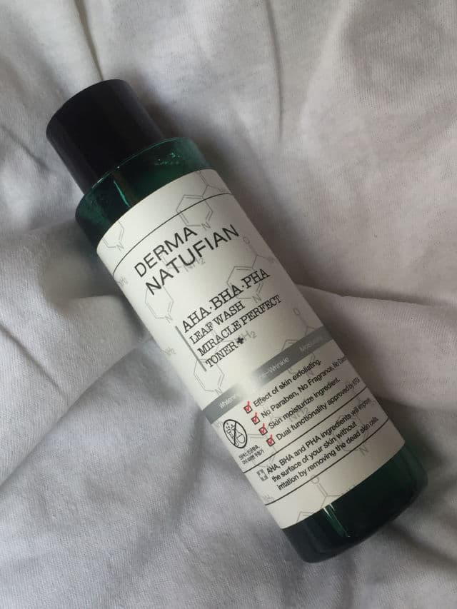Derma Natufian AHA BHA PHA Leaf Wash Miracle Perfect Toner review photo by rxxnieee