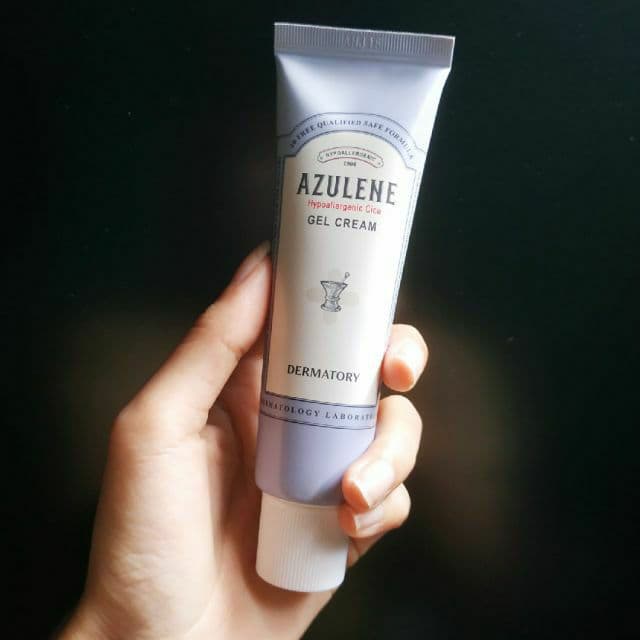 Dermatory Azulene Hypoallergenic Cica Gel Cream review photo by shintahasanesta
