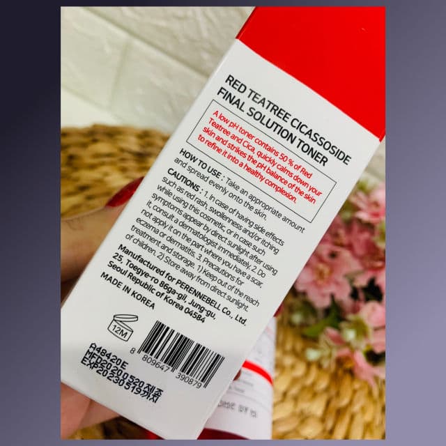 Some By Mi Red Tea Tree Cicassoside Derma Solution Toner review photo by shiralee