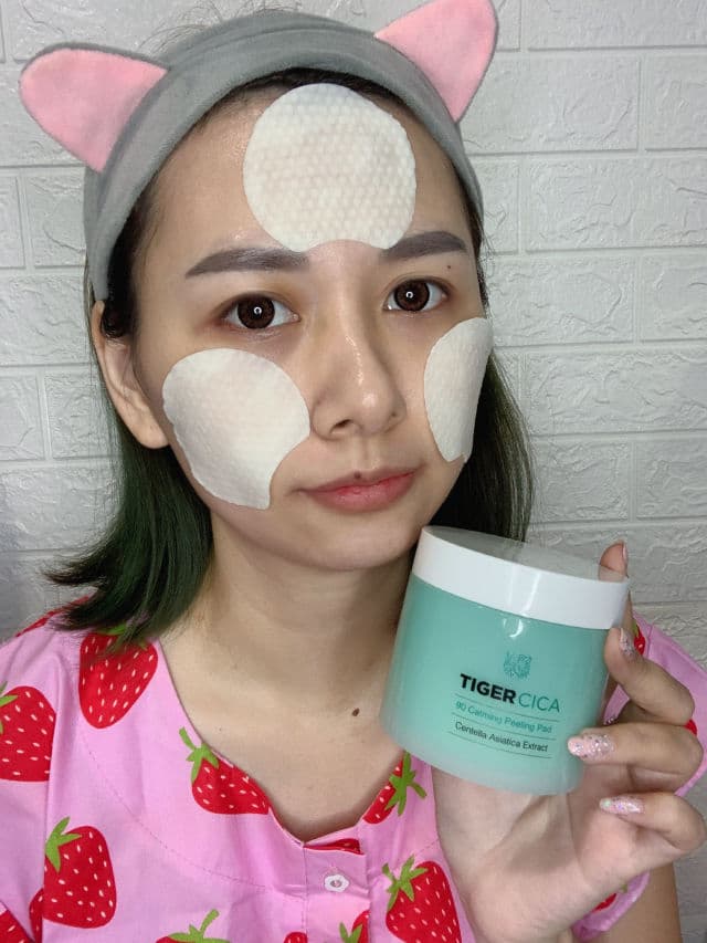 IT'S SKIN Tiger Cica 90 Calming Peeling Pad review photo by shiralee