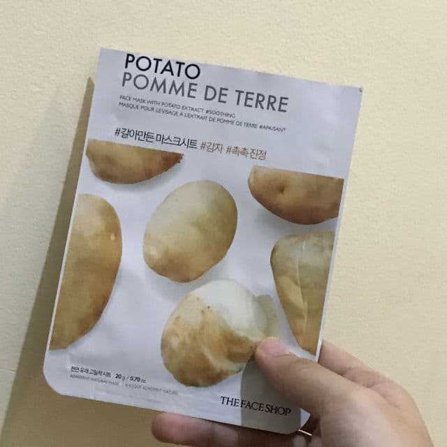 THE FACE SHOP Real Nature Face Mask Potato review photo by shoppingsavvysisters