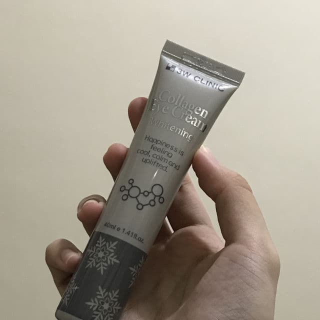 3wClinic Collagen Eye Cream Whitening review photo by shoppingsavvysisters