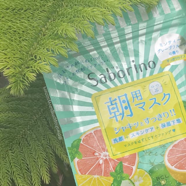 Saborino Morning Facial Sheet Mask - Grapefruit review photo by shoppingsavvysisters