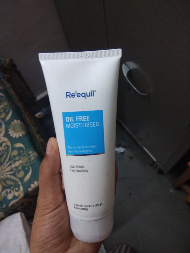 Re'equil Oil Free Moisturiser For Normal, Oily & Combination Skin review photo by shradhasingh