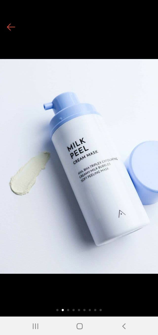 Althea Milk Peel Cream Mask review photo by shyyyy