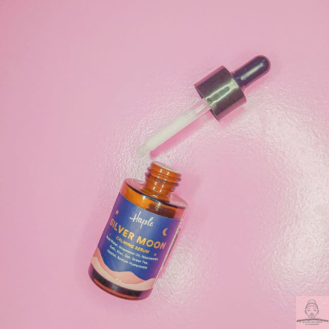 Haple Silver Moon Calming Serum review photo by sigontagantiskincare