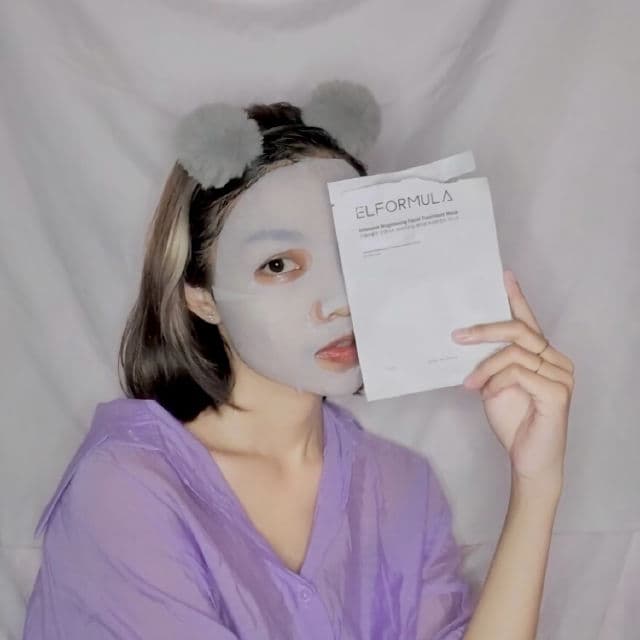 ELFormula Intensive Brightening Facial Treatment Mask review photo by snthys