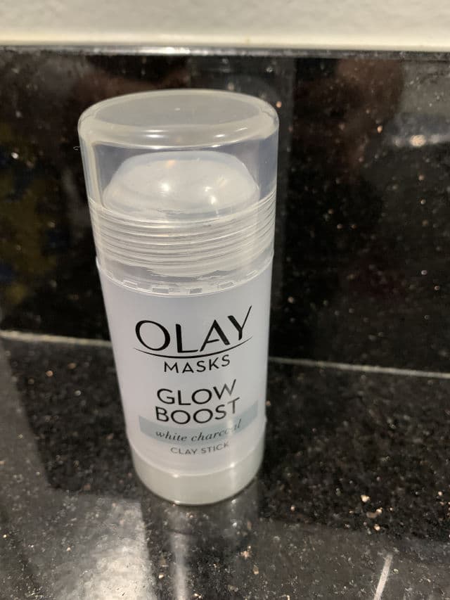 Olay Clay Stick Mask Glow Boost White Charcoal review photo by sirensbubble