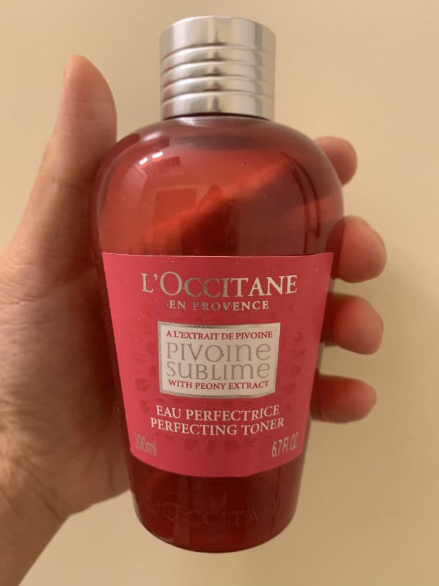 L'Occitane Peony Perfecting Toner review photo by sirsphere