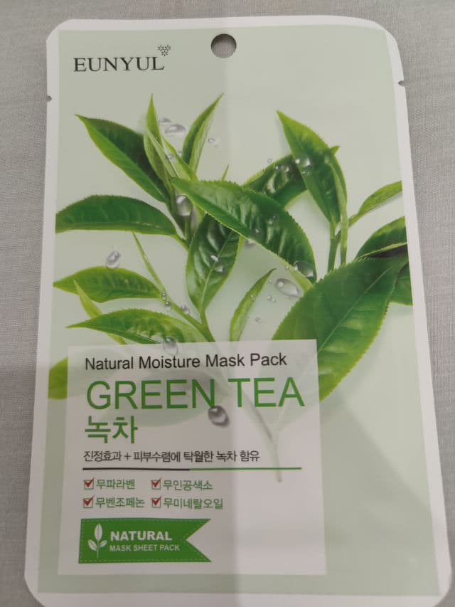 EUNYUL Natural Moisture Mask Pack - Green Tea review photo by skincare4ever