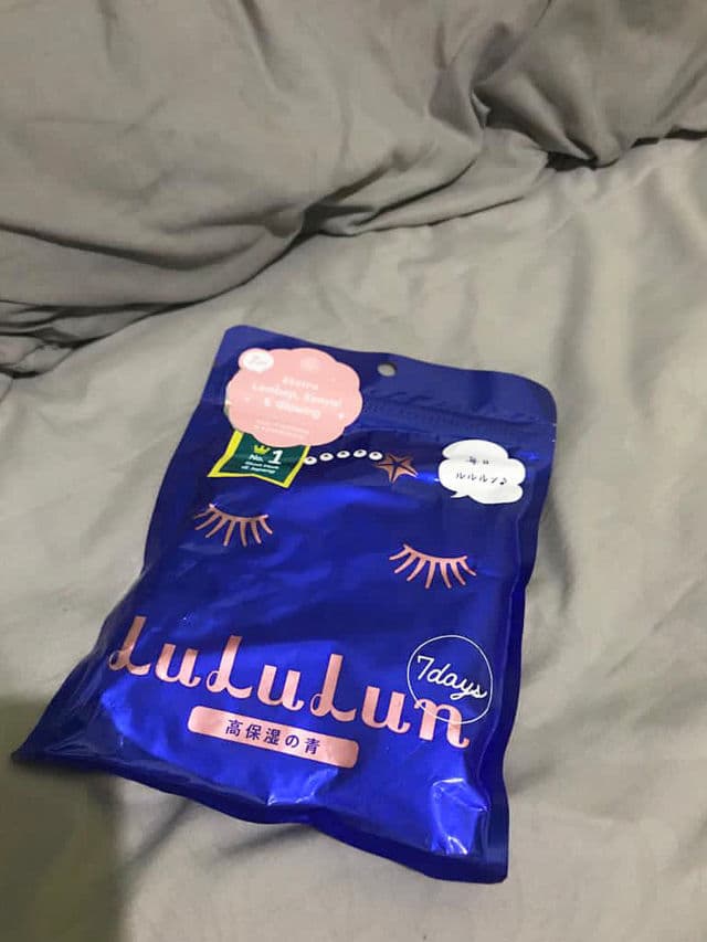 Lululun Blue Face Mask review photo by skinbyhana