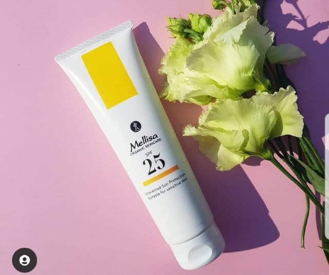 Mellisa SPF 25 Unscented Sun Protection review photo by skincarebyanna
