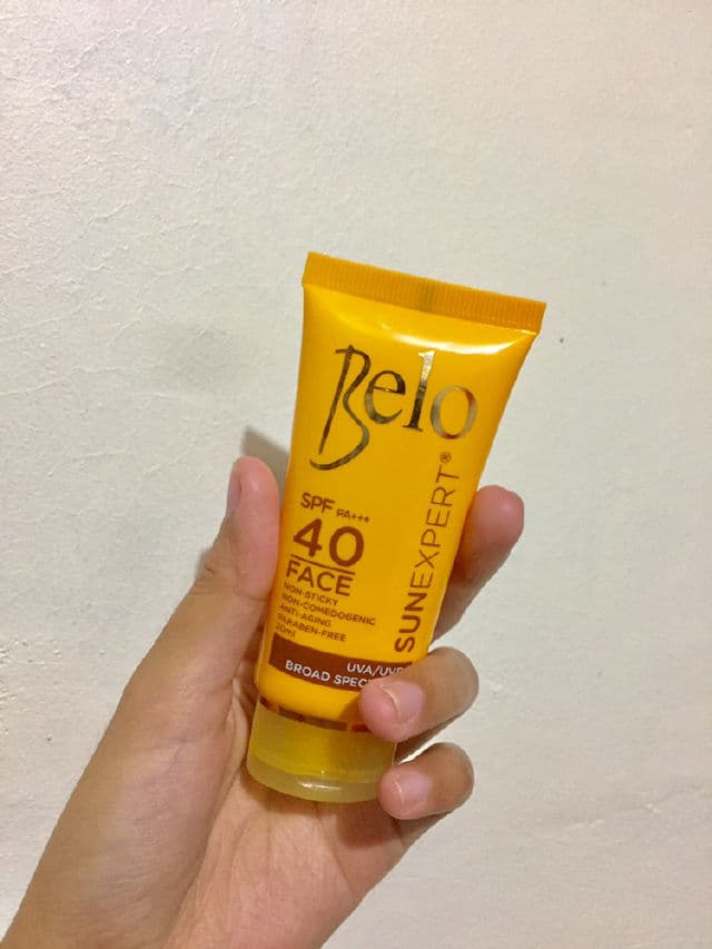 Belo Essentials SunExpert Face Cover review photo by skincarebykaye