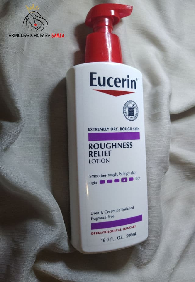 Eucerin Intensive Repair Rich Feel Lotion review photo by skincarebysamia