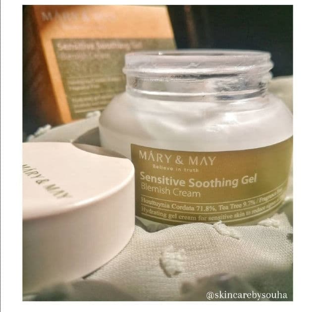 Mary&May Sensitive Soothing Gel Blemish Cream review photo by skincarebysouha