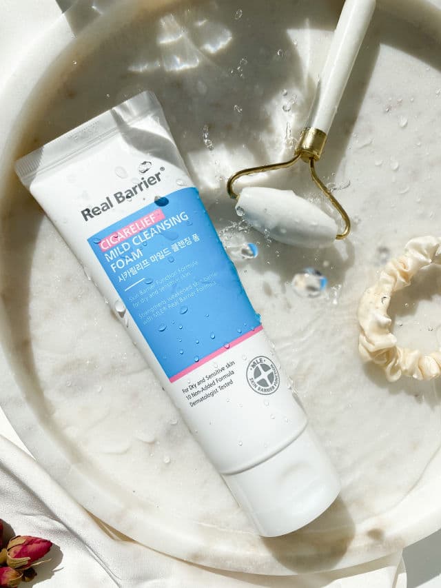 Real Barrier Cicarelief Mild Cleansing Foam review photo by skincarediaryan