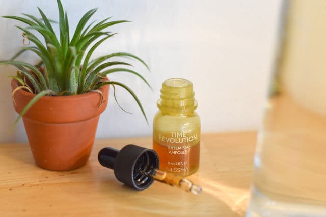 MISSHA Time Revolution Artemisia Ampoule review photo by skincareinhawaii