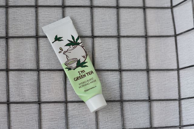 TONYMOLY I'm Green Tea Hydro-Burst Morning Mask review photo by skincareinhawaii