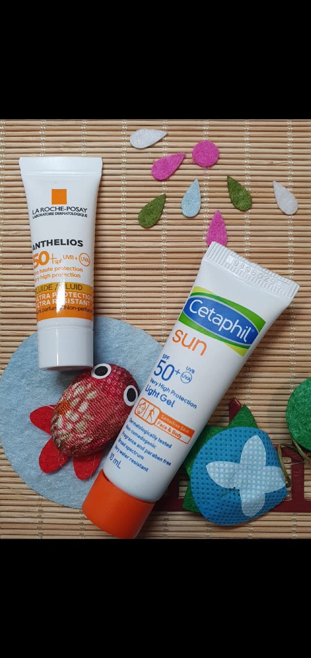 Cetaphil Sun Light Gel SPF50+ review photo by skincarejunksz