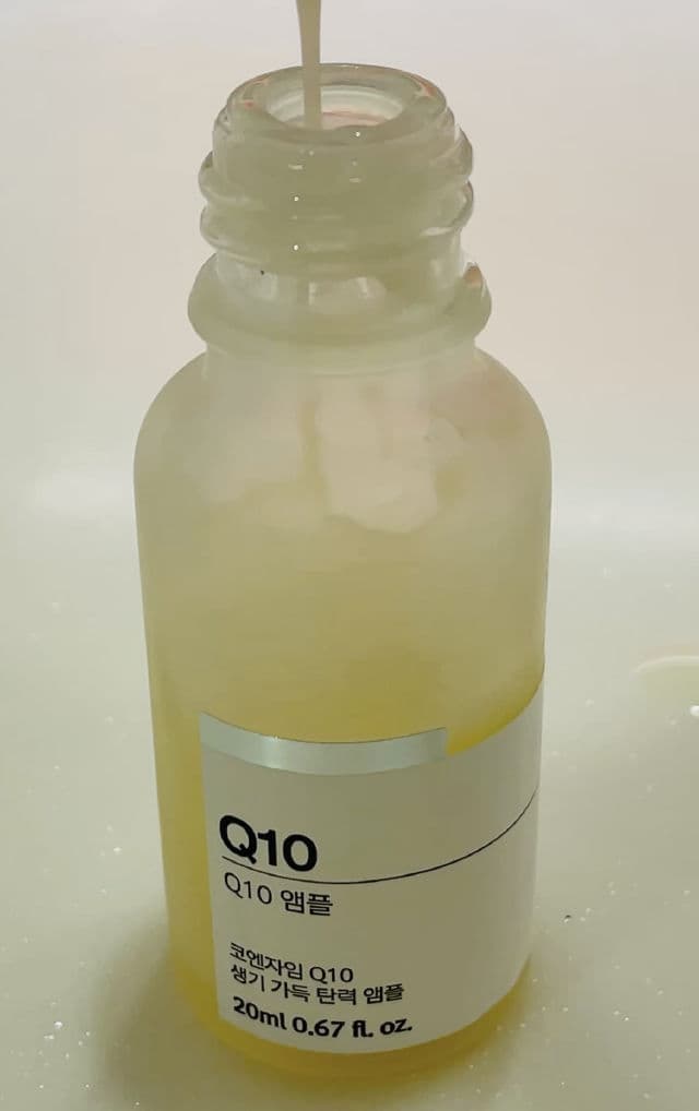 The Potions Q10 Ampoule review photo by skincarenobs