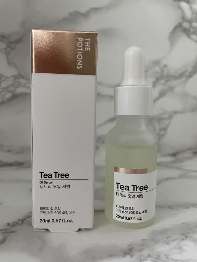 The Potions Tea Tree Oil Serum review photo by skincarenobs