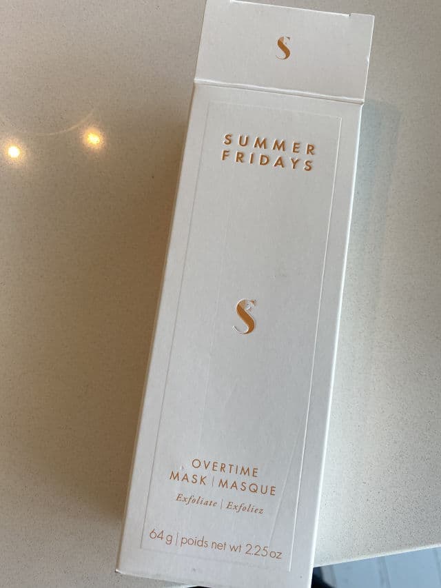 Summer Fridays Overtime Mask review photo by skincareofb