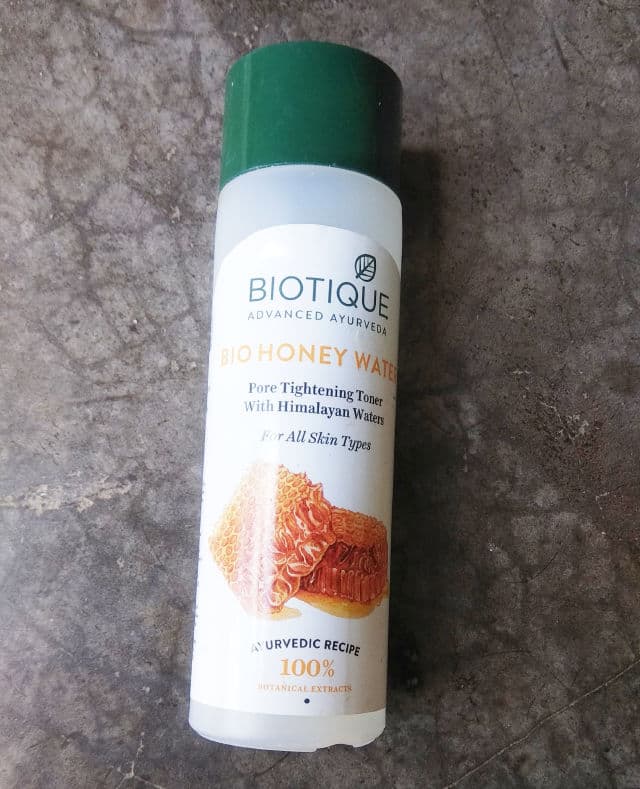 Biotique Honey Water Toner review photo by skincaresio