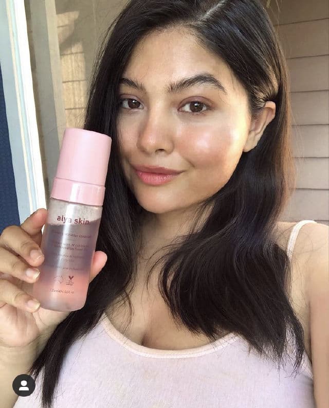 Alya Skin Foaming Micellar Cleanser review photo by skincarewithorr
