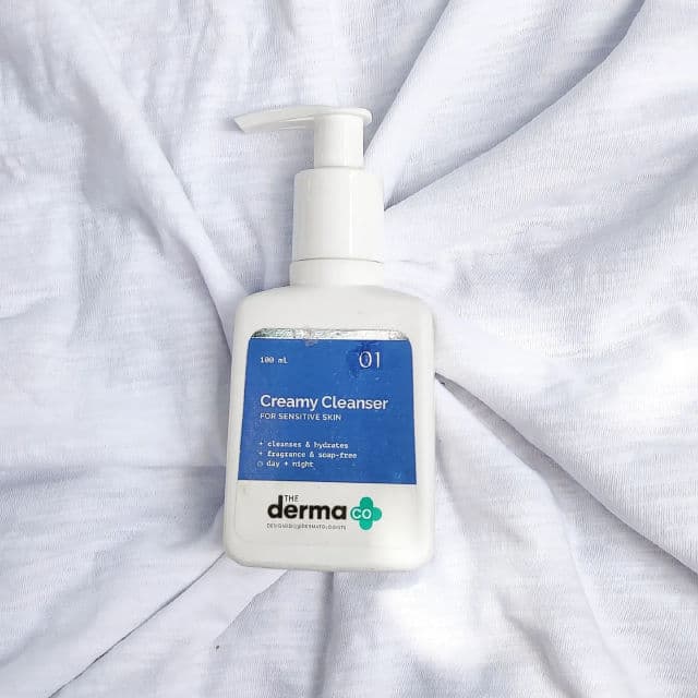 The Derma Co. Creamy Cleanser review photo by skincarewithsindhu