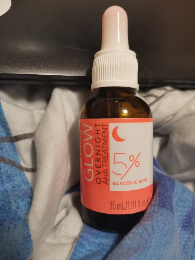 Catrice Glow Overnight AHA Treatment review photo by skincrow