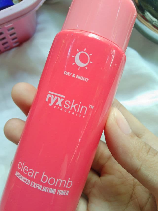 Ryx Skincerity CLEAR BOMB Advanced Exfoliating Kit - Advanced Exfoliating Toner review photo by irishdiaryy