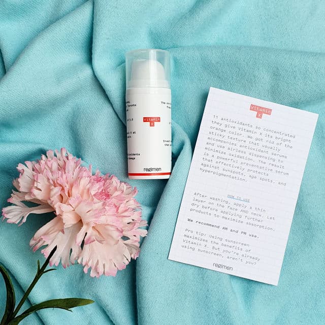 Regimen Lab Vitamin X review photo by skinference