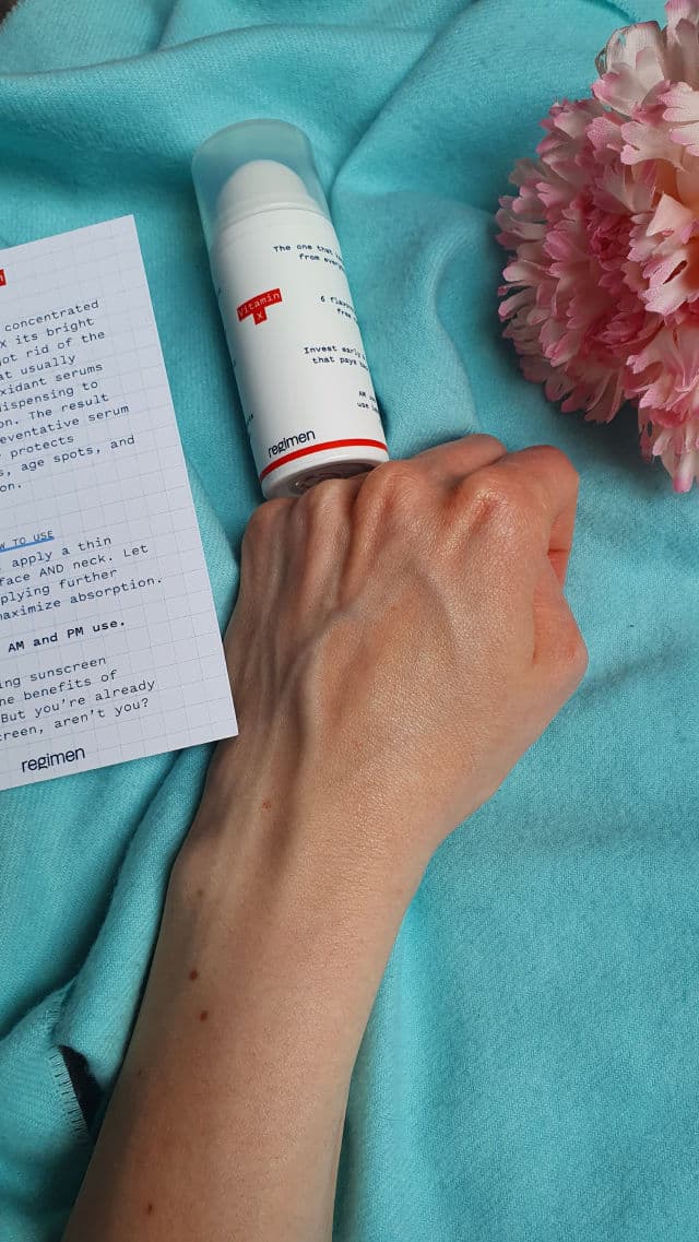 Regimen Lab Vitamin X review photo by skinference