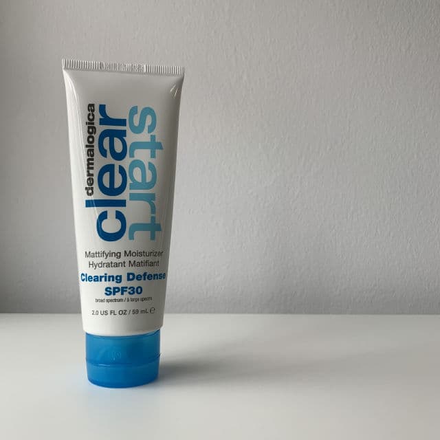Dermalogica Clearing Defense SPF 30 Moisturizer review photo by skinken