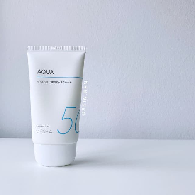 MISSHA All Around Safe Block Total Moisture Sun Gel SPF50+ PA+++  review photo by skinken