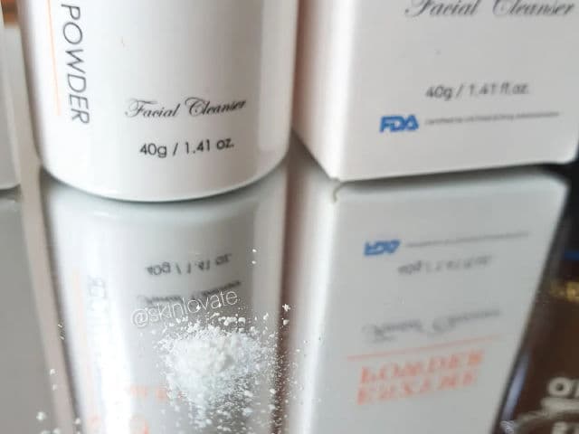 Amaros OHL Enzyme Cleansing Powder review photo by skinlovate