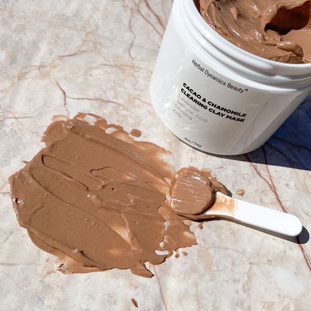 Herbal Dynamics Beauty Intense Detox® Cacao & Chamomile Clearing Clay Mask review photo by skinmois