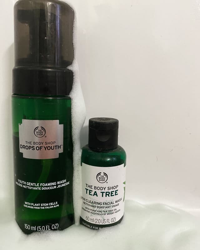 The Body Shop Drops of Youth Gentle Foamwash review photo by skinncaresecrets